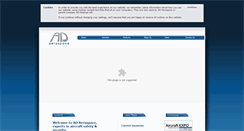 Desktop Screenshot of ad-aero.com