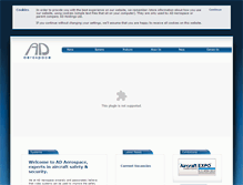 Tablet Screenshot of ad-aero.com